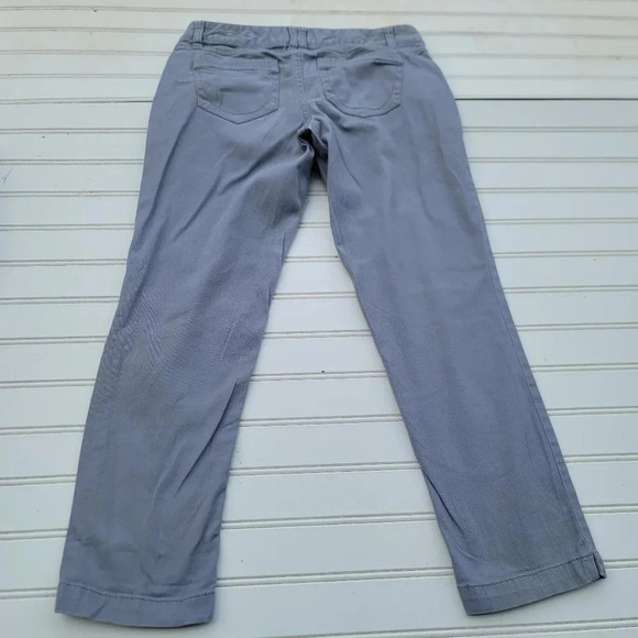 SO Low Rise Cropped Gray Pants Junior Size 3 Cotton 28x23 - Picture 5 of 8